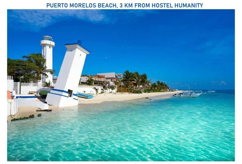 Hostel Humanity Puerto Morelos Exterior photo